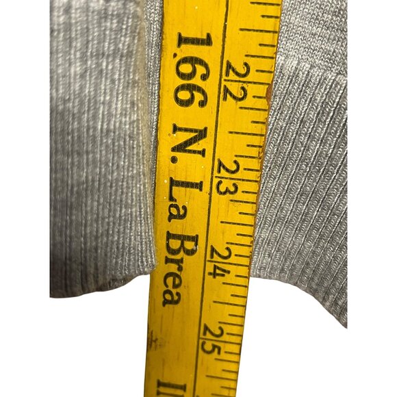 Joseph A. Men's Size M Grey Turtleneck Sweater Stretch Ribbed SOFT Comfortable - Picture 15 of 16